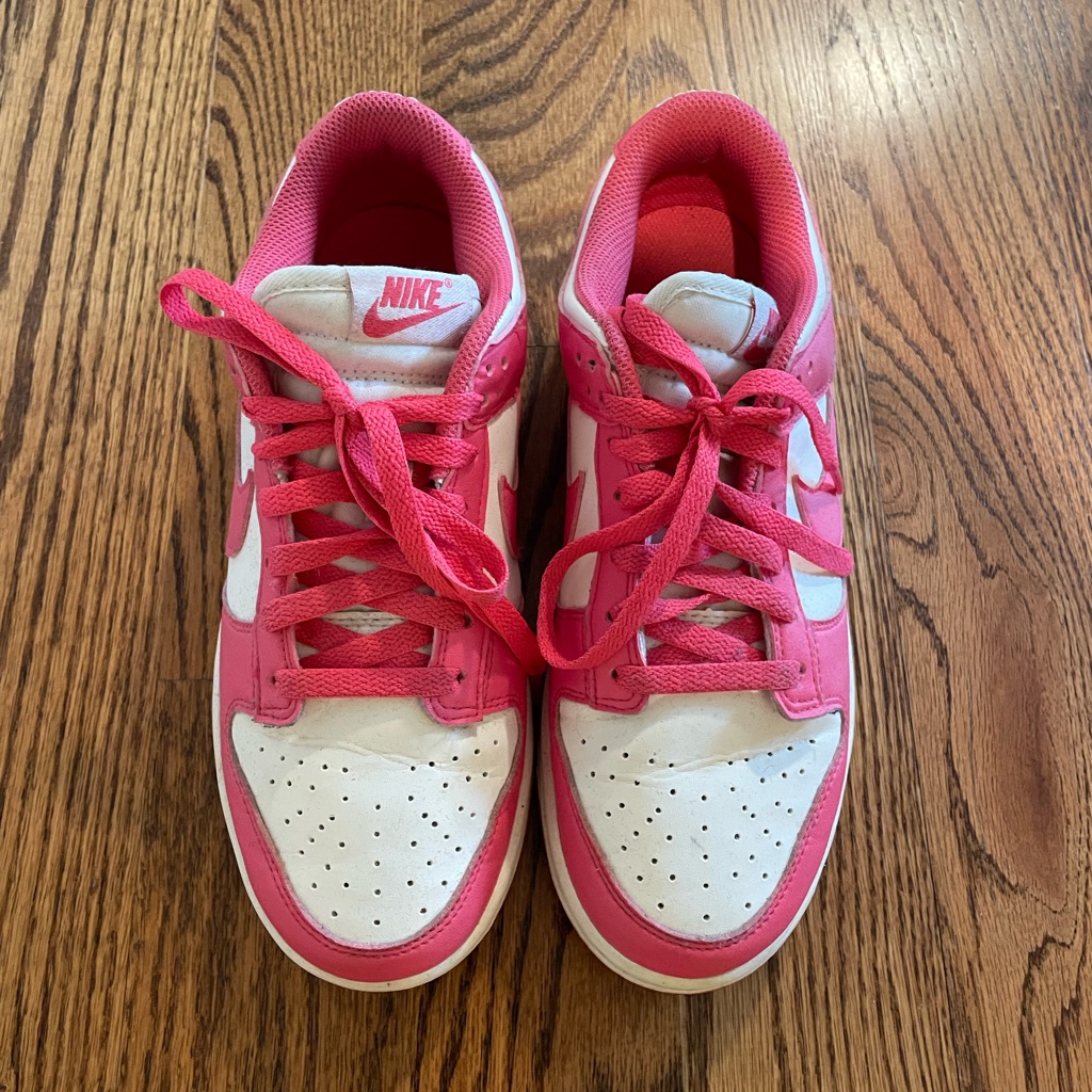 Nike Peony White Dunk Sneakers